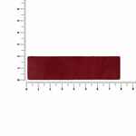 Лейбл кожаный PASEK, красный