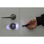 Брелок-фонарик SLIDE RAY, VER.2, черный