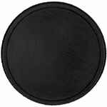 Лейбл из ПВХ с липучкой MENTEQO ROUND, черный