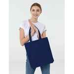 Холщовая сумка AVOSKA, темно-синяя (NAVY)