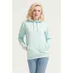 Худи унисекс CONDOR, зелено-голубое, размер XS