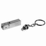 Брелок с фонариком LUMITRONIC, металлик