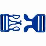 Застежка-пряжка FIBBIA, синяя