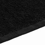 Полотенце махровое «Юнона», малое, черное