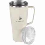 Термостакан KASUMIGAOKA, белый (молочный)