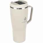 Термостакан KASUMIGAOKA, белый (молочный)