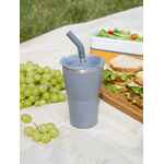 Термостакан SAPPORO без логотипа, серый