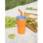 Термостакан SAPPORO без логотипа, оранжевый