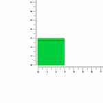 Лейбл из ПВХ KARE, зеленый неон