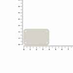 Лейбл из ПВХ KRETA, S, прозрачный