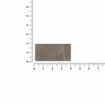 Лейбл кожаный TUKEN, S, серый