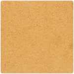 Лейбл кожаный SINATU, L, бежевый