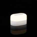 Станция беспроводной зарядки с колонкой и ночником TRILOGY, белая