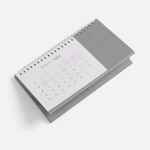 Календарь настольный BRAND, серый