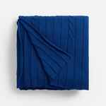 Плед TRESSA, темно-синий (кобальт)