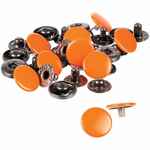 Кнопка CLAVIS, M, оранжевый неон