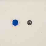 Кнопка CLAVIS, M, синяя