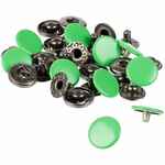 Кнопка CLAVIS, M, зеленый неон