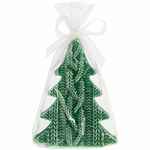 Свеча KNITEAM, елка, зеленая