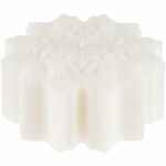 Свеча SNOWFLAME 2, белая, 8 см