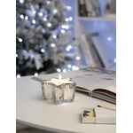 Свеча WISHLIGHT, серебристая