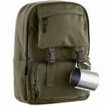 Кружка TREK, с серебристой ручкой-карабином