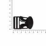 Застежка-пряжка односторонняя TRIDEN, черный