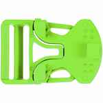 Застежка-пряжка односторонняя TRIDEN, зеленый неон
