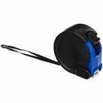 Рулетка METER PLAN, 5 м, черная с синим