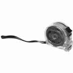 Рулетка SELVAKSI, 3 м, черная