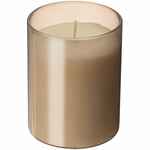 Ароматическая свеча FLIKKA, сосна и кипарис, бежевая