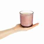 Ароматическая свеча VITRAL, красный апельсин и базилик, фиолетовая