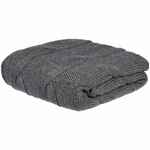 Плед SNEFALD, серый (маренго меланж)