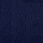 Плед SNEFALD, темно-синий