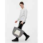 Шопер SHOPHOP, серый с неокрашенным