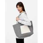 Шопер SHOPHOP, серый с неокрашенным