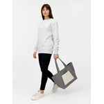 Шопер SHOPHOP, серый с неокрашенным