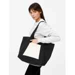 Шопер SHOPHOP, черный с неокрашенным