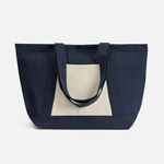 Шопер SHOPHOP, синий с неокрашенным