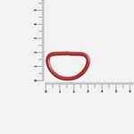 Полукольцо SEMIRING, L, красное