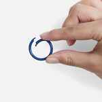 Карабин-кольцо CLAUS, L, синий