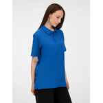 Рубашка поло унисекс TERVISE, ярко-синяя, размер S