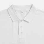 Рубашка поло унисекс TERVISE, белая, размер S