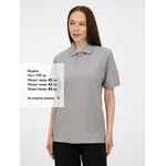 Рубашка поло унисекс UPSWING, серый меланж, размер S