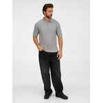 Рубашка поло унисекс UPSWING, серый меланж, размер S