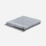 Плед вафельный ELENGLECT, светло-серый