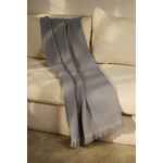 Плед вафельный ELENGLECT, светло-серый