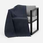 Плед вафельный ELENGLECT, темно-серый