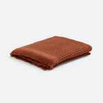 Плед вафельный ELENGLECT, оранжевый