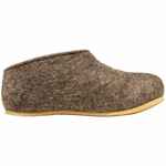Домашние валенки CANT, серо-коричневые (натуральные), размер 35